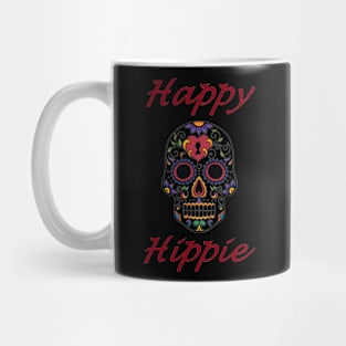 Happy Hippie Skull Mug